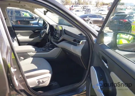 2022 Toyota Highlander Xle из США, поврежденный, VIN 5TDHZRBH2NS232250